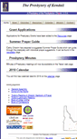 Mobile Screenshot of presbyteryofkendall.org